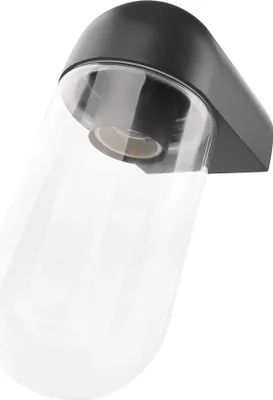 Garten-Wandleuchte CASSIA, 12,6 x 9,5 x 22,2 cm, 1 x E27, 15 W