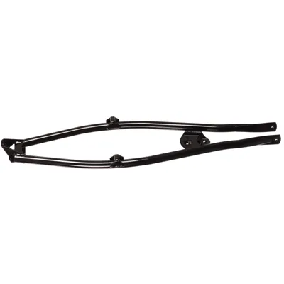 Produktbild von Rahmenobergurt, grundiert + Schwarz Pulverbeschichtet - Simson S50, S51, S70