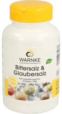 Produktbild von Bittersalz & Glaubersalz, 120 St KAP