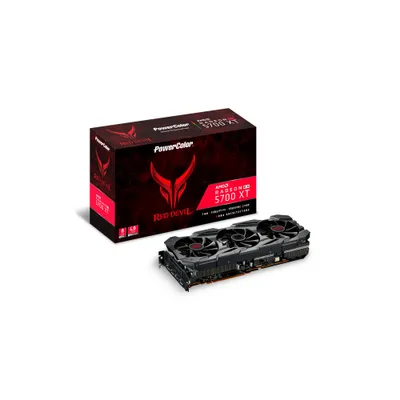 Produktbild von PowerColor Red Devil AXRX 5700 XT 8GBD6-3DHE/OC, Radeon RX 5700 XT, 8 GB, GDDR6, 256 Bit, 4096 x 2160 Pixel, PCI Express x16 4.0