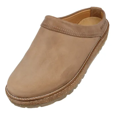Produktbild von Haflinger Damen Clog Leder Pantoffel Travel-Classic 818010, Größe:40 EU, Farbe:Grau