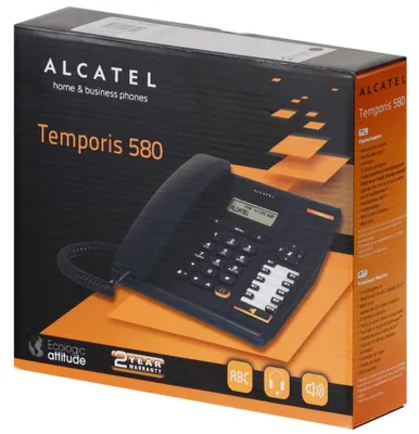 Produktbild von Alcatel Temporis 580 Telefon, Rufnummernanzeige, Freisprechfunktion