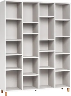 Produktbild von Regal Arbolita 52, Farbe: Weiß - Abmessungen: 195 x 149 x 38 cm (H x B x T)