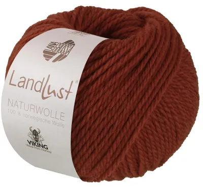 Produktbild von Lana Grossa - Landlust Naturwolle 0022 rostrot