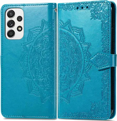 Obrázok produktu pre imoshion Mandala knižnica pre Samsung Galaxy A53 - tyrkysová