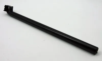 Produktbild von Extra lang verstärkte Sattelstütze 500mm Alu schwarz verstärkt Ø 27,2 - 31,8 mm