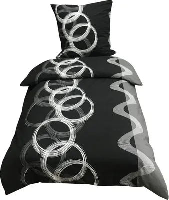Produktbild von Bettwäsche Bettbezug 200x220 cm, Kopfkissenbezug 80x80 cm 3 teilig Deckenbezug Set aus 100% Polyester Winter Fleece mit Reissverschluss - Buymax®