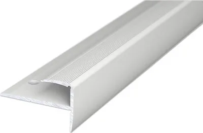 Produktbild von SKANDOR Treppenkantenprofil Aluminium Silber eloxiert 22x35x2500 mm