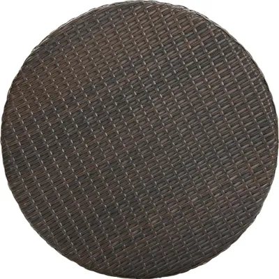 Obrázek produktu pro vidaXL Zahradní stůl hnědý 75,5x106 cm Poly ratan