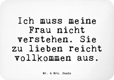 Produktbild von Mr. & Mrs. Panda magnet Ich muss meine Frau... - Weiß - Geschenk, Pinnwandmagnet, Freund, Sprüche, Kühlschrankmagnet, Mann, Frau, zettelhalter, whiteboardmagnet, Freundin