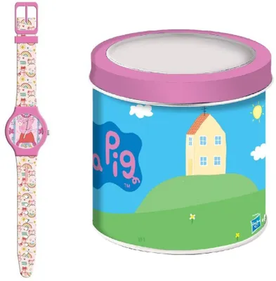 Produktbild von KID WATCH Modell: PEPPA WURF - Blechdose