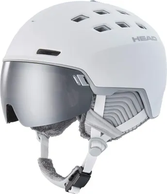 Produktbild von Head Skihelm Rachel 5K White + SL Alpinski Helm mit Visier Snowboardhelm, Größe:XS/S (52-55 cm)