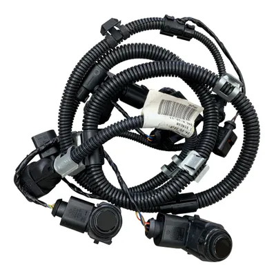 Immagine prodotto di Cablaggio sensore PDC VW originale 1K6971104E + 4x sensore PDC 1U0919275 in NERO