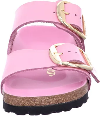 Produktbild von Birkenstock Damen Pantoletten Arizona Big Buckle 23580-36, 23580-37, 23580-38, 23580-39, 23580-40, 23580-41, 23580-42 BIR-1026532 high shine fondant pink 42