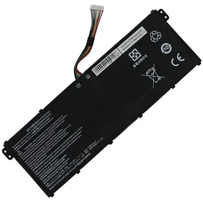 Produktbild von Akku für Acer AC14B18J Li-Pol 11,4 Volt 3000 mAh schwarz