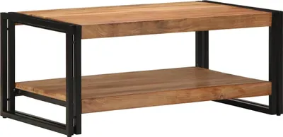 Immagine prodotto di vidaXL Tavolino 90x50x38 cm in legno massiccio di acacia