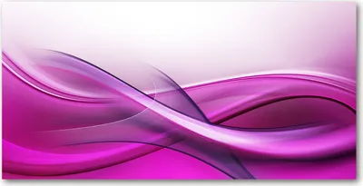 Produktbild von Tulup® Glas-Bild - 100x50 -Wandkunst - Wandbild hinter gehärtetem Sicherheitsglas  - Kunst: modern & klassisch - Wellen - Rosa