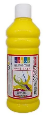 Produktbild von Temperafarbe, 500 ml, Marke: Südor, Farbe: Gelb