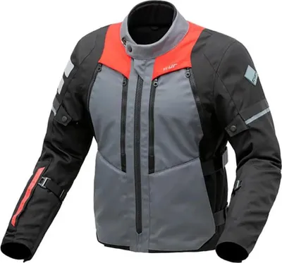 Produktbild von T.UR Nevada Hydroscud Jacke Grau Rot 2-Lagen  größe XXL