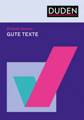 Produktbild von Einfach können - Gute Texte