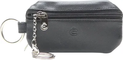 Produktbild von Esquire Schlüsselmäppchen Logo Key Case Black schwarz