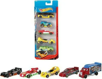 Produktbild von Hot Wheels 5er Geschenkset Sortiment (rollierend)