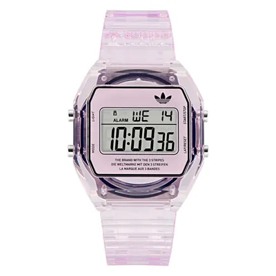Produktbild von Adidas Uni Uhr DIGITAL TWO CRYSTAL Kunststoff pink AOST24066