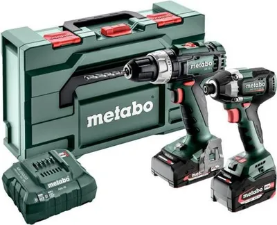 Obrázek produktu pro Metabo Combo Set 2.8.6 18V Akku-Maschinen im Set 18V Maschinenset in metaBOX