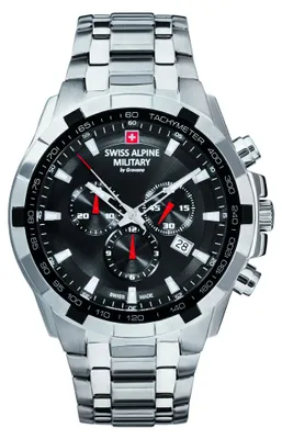 Image de Swiss Alpine Military - 7043.9137 - Montre Bracelet - Hommes - Quartz - Star Fighter