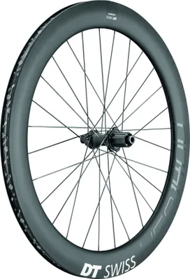 Produktbild von Dt Swiss Hec 1400 Spline 20 Cl Disc Tubeless Rennrad-hinterrad Schwarz 12 x 142 mm / Shimano/Sram HG Schwarz 12 x 142 mm