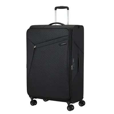 Image de Samsonite Litebeam - Spinner L, Valise extensible, 77 cm, 103/111 L, Noir (Black)