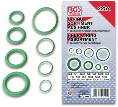 Obrázok produktu pre BGS technic O-Ring Assortment, 122 mm, 122 g
