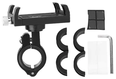 Produktbild von Fahrrad-Telefonhalter, leichter, hochfester, stabiler, verstellbarer Motorradständer für Mountainbike