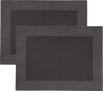 Produktbild von Erwin Müller Tischset Lissabon" 2er-Pack grau 33x45 cm"