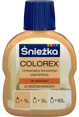 Produktbild von Farbpigment Konzentrat Pfirsich matt 100ml – Abtönfarbe für Wandfarbe & Lacke innen
