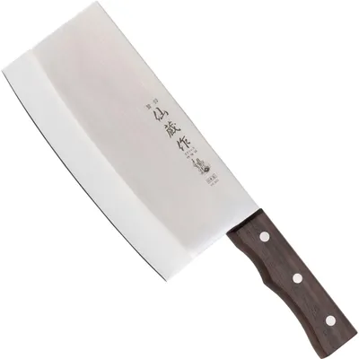 Produktbild von Japanisches Hackbeil, rostfrei, Klinge: 17,5 cm
