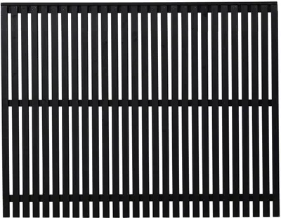 Produktbild von Zaun Hauptelement PLUS Sendai 180 x 140 cm RAL 9005 schwarz