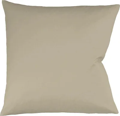 Produktbild von Fleuresse Interlock-Jersey-Kissenbezug uni colours taupe 9042