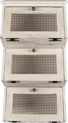 Immagine prodotto di Mensola a muro Clayre & Eef 33x25x61 cm in legno bianco