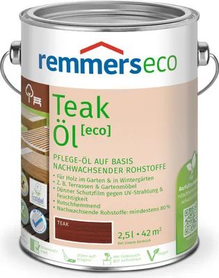 Zdjęcie produktu dla Remmers - Olej do tarasów ECO 2,5 l, Teak Intensiv
