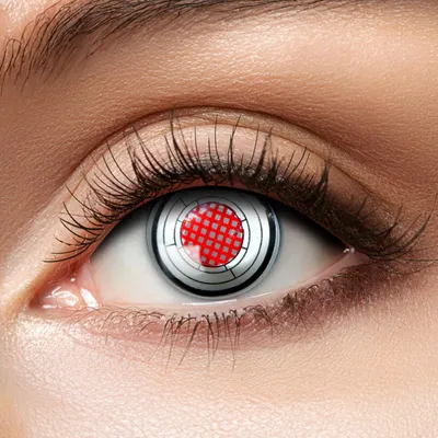 Produktbild von Zoelibat Eyecatcher 3‑Monats Kontaktlinsen Robot auffällige weiche Linsen Cosplay