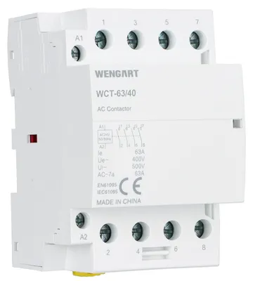 Wechselstromschütz AC 24V 63A 4NO DIN-Schiene
