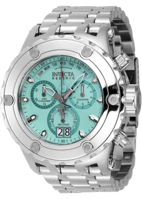 Obrázok produktu pre Invicta Reserve - Specialty Subaqua 43312 Pánske Hodinky - Quartz Hnací Mechanizmus - Nerezová Oceľ s Modrým Ciferníkom - 52 mm