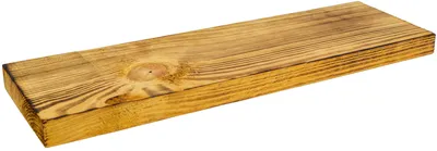 Produktbild von neue Holzplanke Mittel geflammt 50cm x 14,5cm Holzstärke 3cm aus Nadelholz