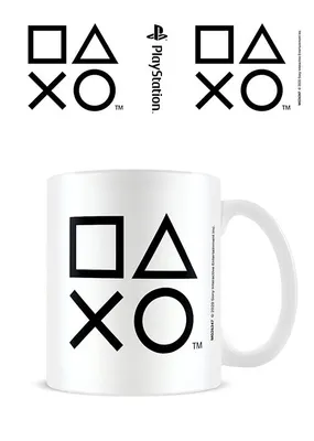 Produktbild von Pyramid International Sony PlayStation Tasse Shapes Black