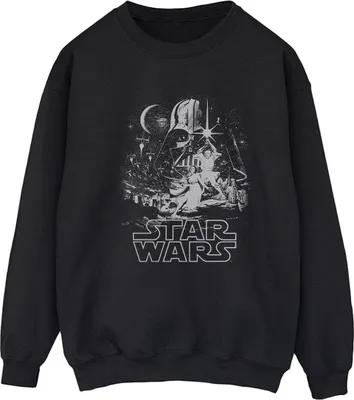Produktbild von Star Wars - "New Hope" Sweatshirt für Damen BI48851 (L) (Schwarz)