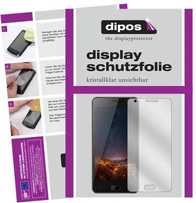 Produktbild von 2x Schutzfolie für Doogee X20L klar Displayschutzfolie Folie Display Schutz