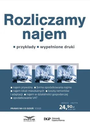 Image de Rozliczamy najem. Prawo na co dzień 1/2025 - Radosław Kowalski