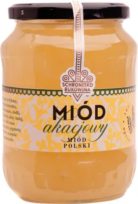 Produktbild von Akazienhonig 710ml/1kg - Schronisko Bukowina