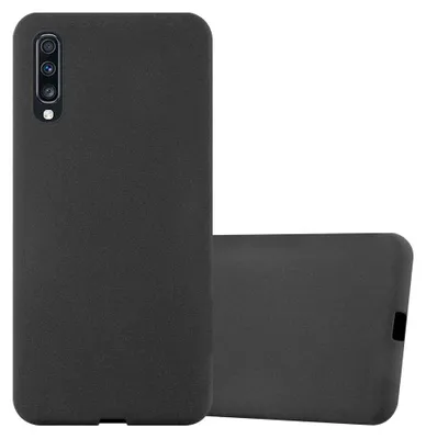 Image de Cadorabo Housse pour Samsung Galaxy A70 / A70s Housse en noir Housse téléphone portable TPU Etui Cover Case